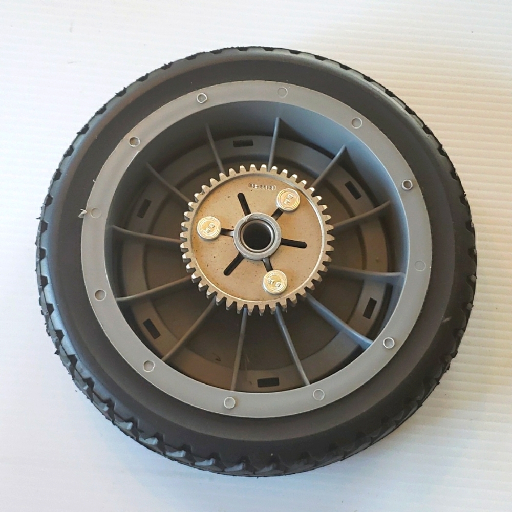 Wheel Of The Lawn Mower